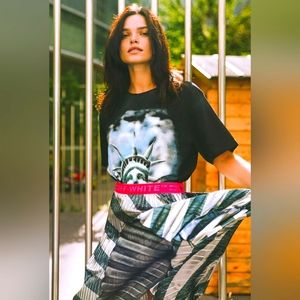 Off-White- Exclusive "Statue of" Collection Skirt, for 10 Corso Como NYC